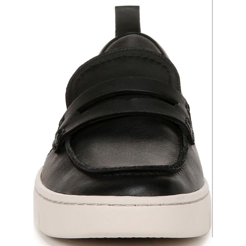 Vionic Uptown Slip On Loafer Womens 9.5 Medium Black Leather Arch Support New - Picture 4 of 10